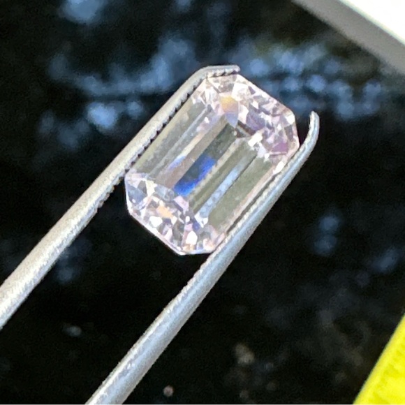 Natural Pink Color Kunzite 3.90 Ct Kunzite Ring Size - Picture 3 of 16